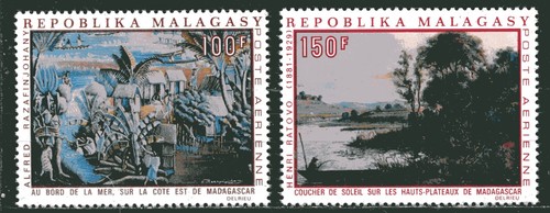 Malagasy 1969 art paintings - 1969,,