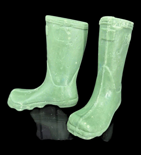 Vintage green wellington boot - vintage,