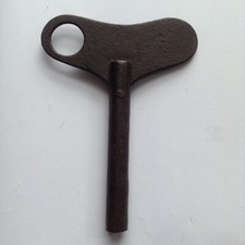 Big Old Sturdy 85 x 64mm Winding Key - Grandfather Clock?