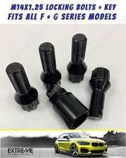 Black Alloy Wheel Locking