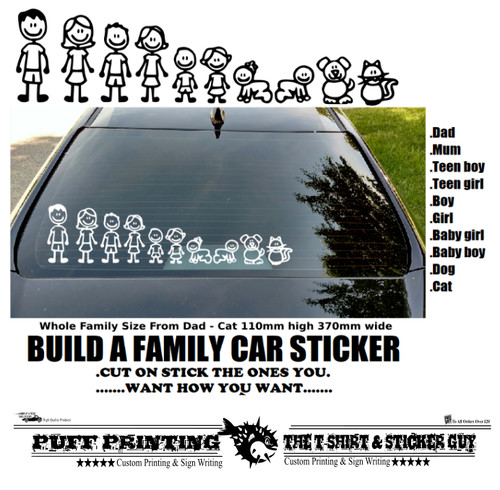 Build family car stick - car,