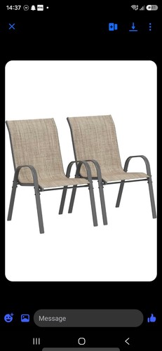 Patio chair set - chair,