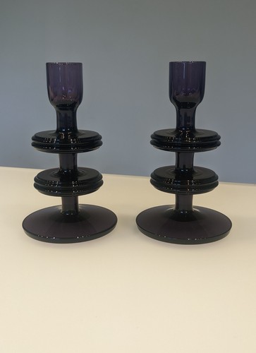 Pair wedgwood glass - glass, disc