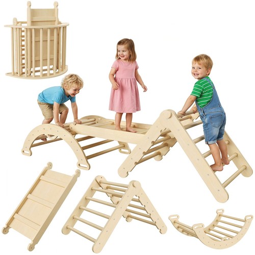 Wooden climbing - wooden,