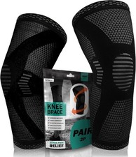 Knee Compression Sleeve Pair