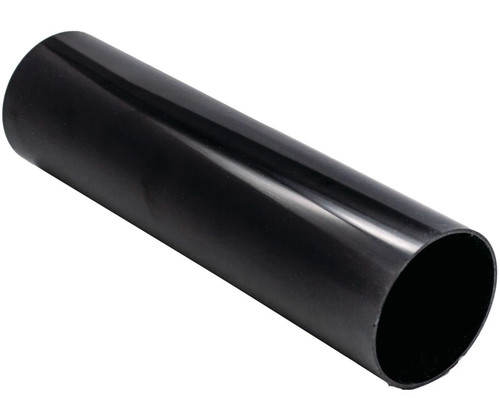 68mm black round downpipe 5m - 68mm,