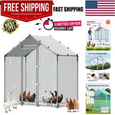 Large Metal Chicken Coop,6.6 x