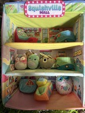 Squishmallows Squishville Shopping Mall Playset With Squishmallows & Accessories