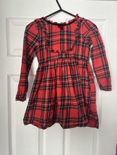 Girls Next Tartan Dress Age 5-6