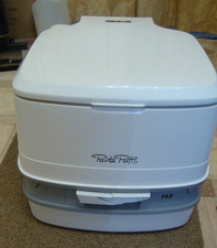 Thetford 92802 Porta Potti 145 Portable Toilet, White-Grey, 330 x 383 x 427 mm