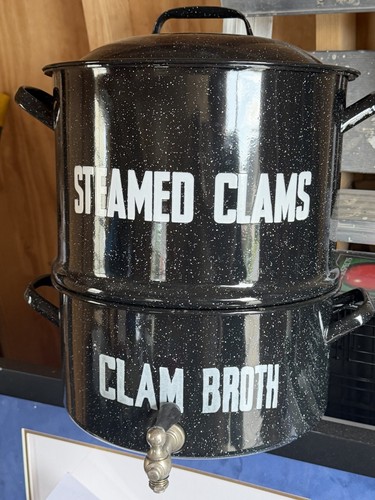 Vintage pcs double steam pot - 3,