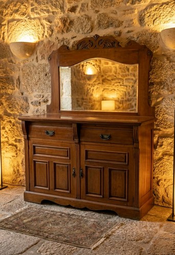 Antique married mirror - antique,