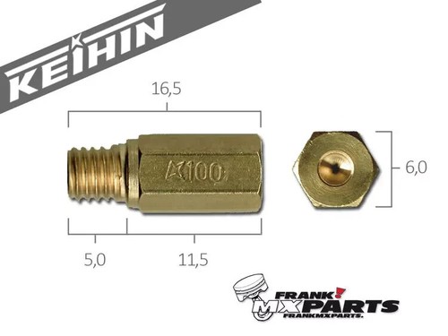 Genuine keihin main jet fcr - jet, mx