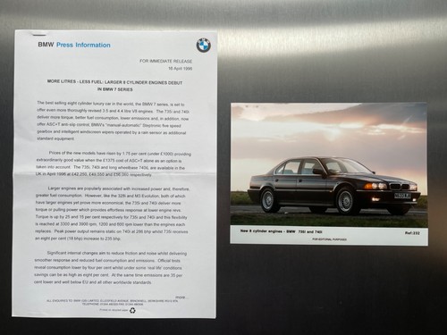 Original bmw 735i 740i 8 - original,