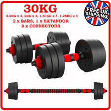 ZENO FITNESS 30KG DUMBELLS