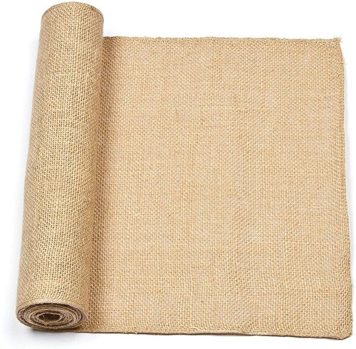 Natural hessian fabric jute - natural,