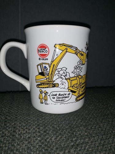 Berco krupp ceramic mug - krupp,