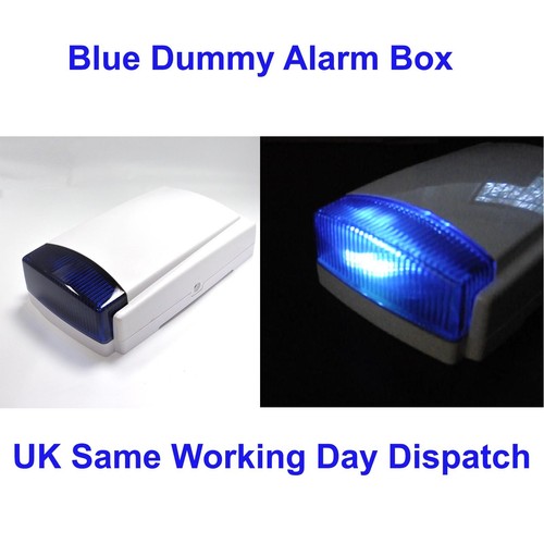 Dummy alarm box blue - alarm,