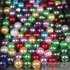 100pcs Mixed Czech Glass Pearl