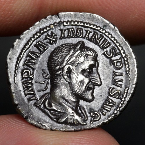 Maximinus thrax denarius 235ad - maximinus,