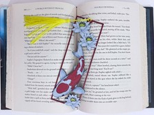 Kohaku Koi & Lotus Bookmark