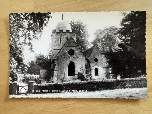 Postcard old parish church - -,