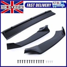 Gloss black front splitter - gloss,