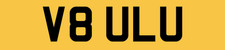 V8 ULU SHORT 5 DIGIT CAR REG