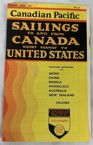 Vintage canadian pacific - canadian,