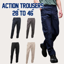 Men's Cargo Action Workwear Trousers Size 28" - 46" REGATTA Casual Trouser RG232