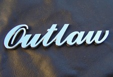 OUTLAW CHROME METAL MOTORCYCLE