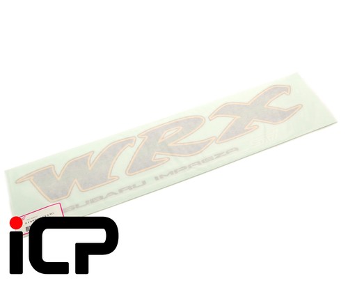 Wrx sti boot lid - sti, sticker