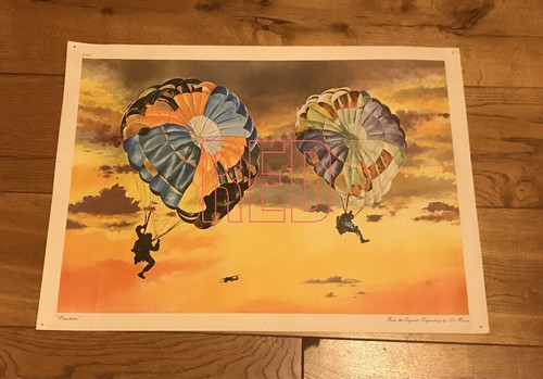 70s skydiving parachute para - 70s, skydiving/parachute/para