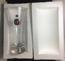 FOSTERS EXPORT Glass Lager Pilsner Boxed Half Pint Vintage Breweriana