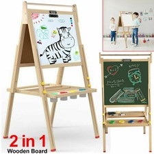 2 in 1 Kids Easel Wooden