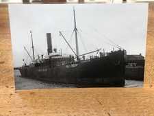 vintage merchant ship photo "