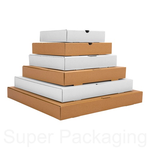100 plain pizza boxes - x,
