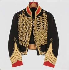 Green Hussar Military Jacket