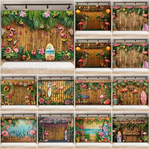Flamingo bamboo fence sea - bamboo,