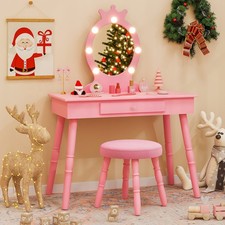 Kids Vanity Table & Chair Set