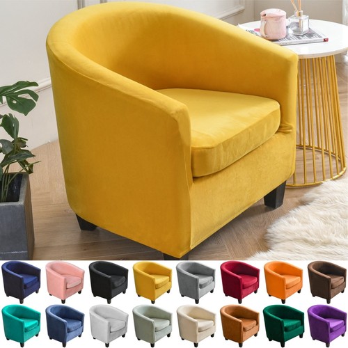 Tub chair slipcover - slipcover, 2-piece