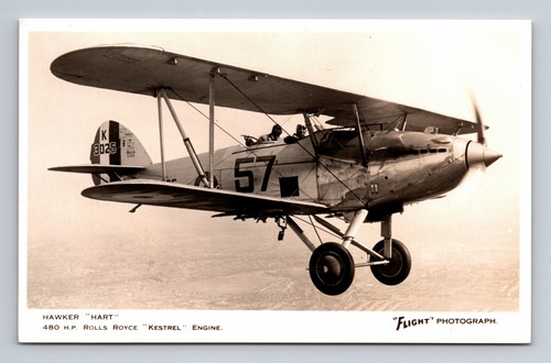 Rppc raf hawker hart - hawker, light