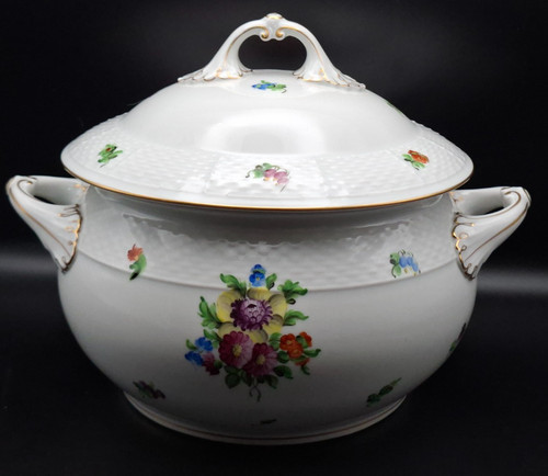 Covered soup tureen herend - soup,