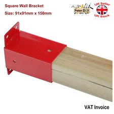 RED WALL BRACKET FOR SQUARE