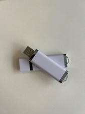 White USB Memory Stick-