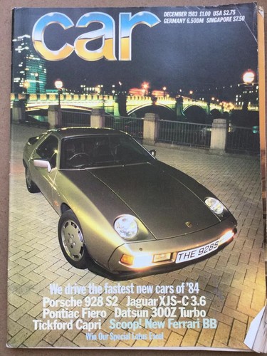 Car magazine december 1983 - magazine,