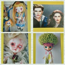 X4 Postcards Doll Evil