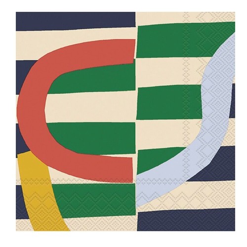 Marimekko siirto green stripes - green,