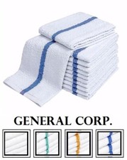 60 blue stripe super bar towel