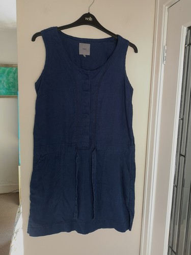 Next size navy pure linen - next,